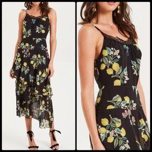 COOPER ST 🍋 Limon Asymmetrical Midi NWT